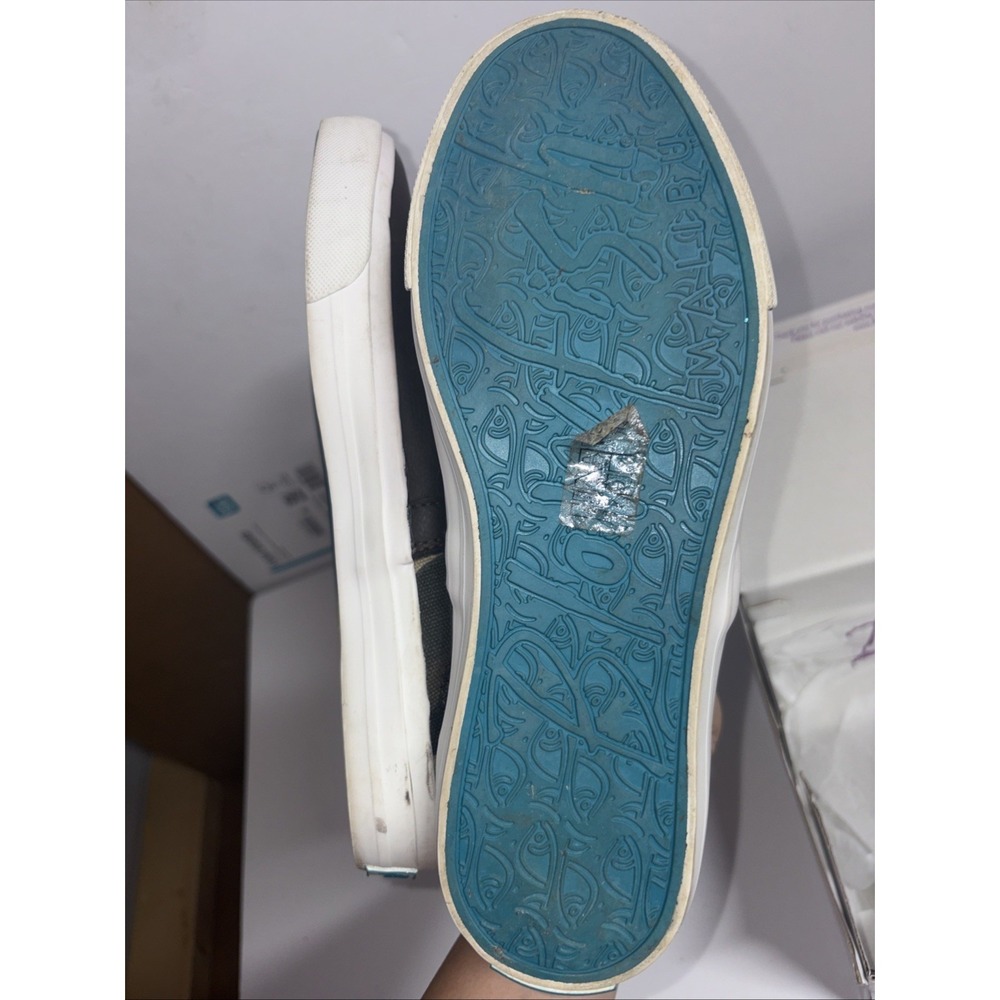 Blowfish Sz 9 women Malibu lace up camouflage mid top sneakers Shoes Leather -R1 - Picture 7 of 7